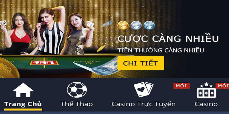 Các sản phẩm cá cược phổ biến trên Vin88